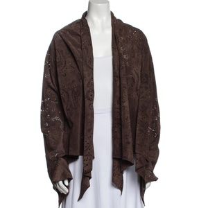 EMILIO PUCCI Calf Leather Jacket Size: M | US 6